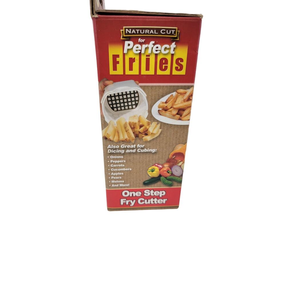 Natural Cut for Fries One Step French Fry Cutter as Seen on TV NIB
